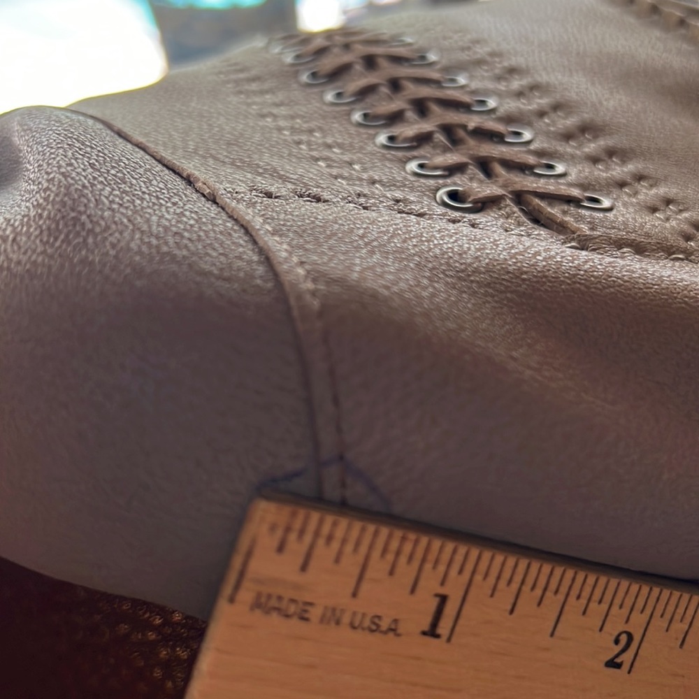 TAHARI ELSIE Lambskin Boho Jacket - Picture 11 of 11